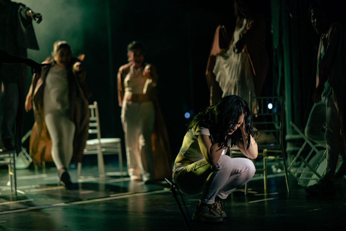 Life of Jane Live Theater Actors on Stage